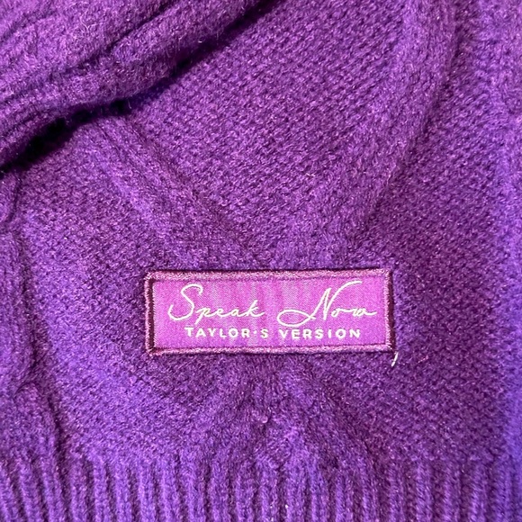 Taylor Swift Speak Now (Taylor’s Version) Cardigan XL/XXL - Picture 3 of 3